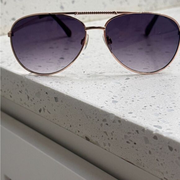 Gold Aviator Sunglass Readers strength 2.5- brand new- too big for my face - Picture 9 of 10